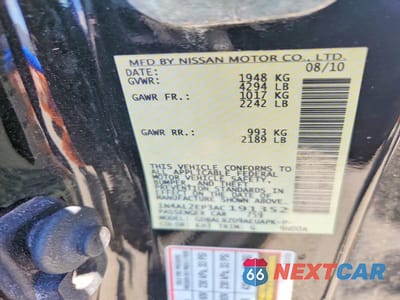 Zdjęcie 13 z 13 samochodu: 2010 NISSAN ALTIMA S VIN:1N4AL2EP3AC191352 - miniatura
