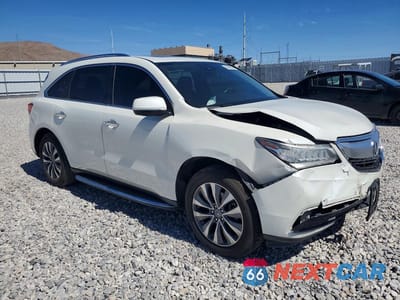 Czwarte zdjęcie samochodu z boku: 2016 ACURA MDX TECHNOLOGY VIN:5FRYD4H49GB061590 - miniatura