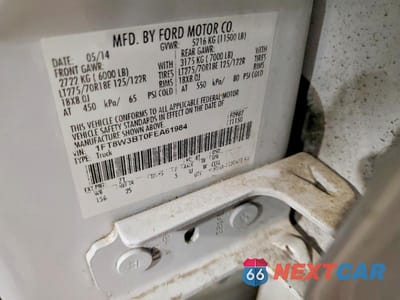 Zdjęcie 12 z 12 samochodu: 2015 FORD F350 SUPER DUTY VIN:1FT8W3BT0FEA61984 - miniatura