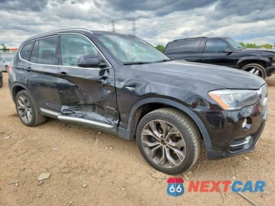 Czwarte zdjęcie samochodu z boku: 2015 BMW X3 XDRIVE28I VIN:5UXWX9C5XF0D58766 - miniatura