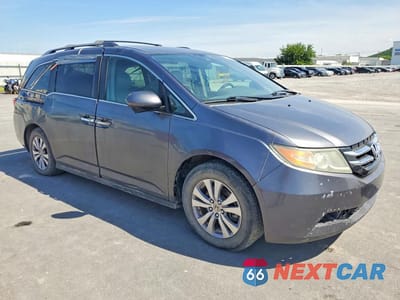 Czwarte zdjęcie samochodu z boku: 2016 HONDA ODYSSEY EXL VIN:5FNRL5H67GB008547 - miniatura