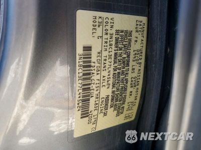 Zdjęcie 12 z 12 samochodu: 2007 NISSAN VERSA 1.8 S VIN:3N1BC13E77L445624 - miniatura