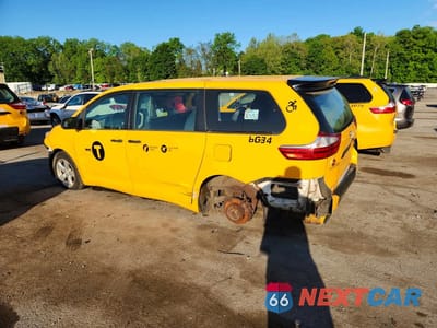 Drugie zdjęcie samochodu z przodu: 2016 TOYOTA SIENNA L 7-PASSENGER VIN:5TDZK3DC9GS756019 - miniatura