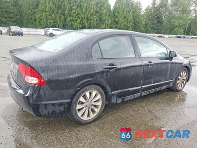 Trzecie zdjęcie samochodu z tyłu: 2009 HONDA CIVIC EXL VIN:1HGFA16959L009714 - miniatura