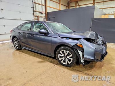 Czwarte zdjęcie samochodu z boku: 2025 HONDA CIVIC LX VIN:2HGFE2F28SH604301 - miniatura