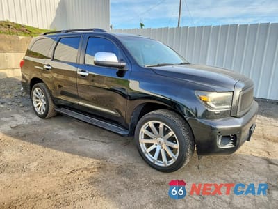 Czwarte zdjęcie samochodu z boku: 2010 TOYOTA SEQUOIA LIMITED VIN:5TDJY5G14AS034434 - miniatura