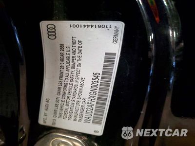 Zdjęcie 13 z 13 samochodu: 2016 AUDI A5 PREMIUM PLUS S-LINE VIN:WAUD2AFHXGN003545 - miniatura