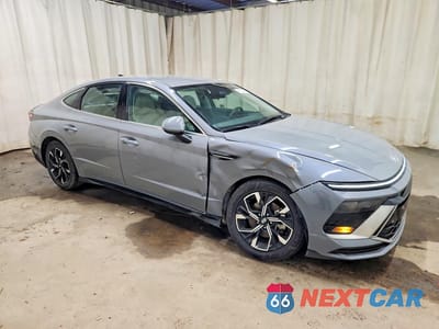 Czwarte zdjęcie samochodu z boku: 2024 HYUNDAI SONATA SEL VIN:KMHL64JA7RA382993 - miniatura
