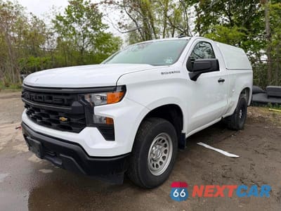 Drugie zdjęcie samochodu z przodu: 2023 CHEVROLET SILVERADO C1500 VIN:3GCNAAEK4PG358422 - miniatura