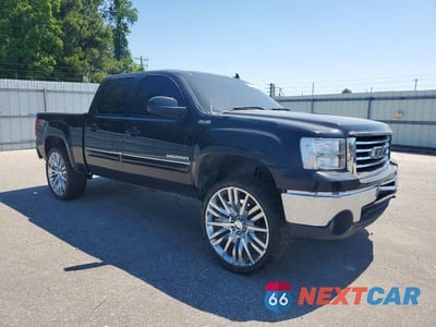 Czwarte zdjęcie samochodu z boku: 2013 GMC SIERRA K1500 SLT VIN:3GTP2WE75DG372193 - miniatura