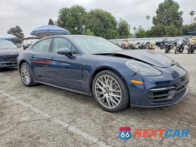 Czwarte zdjęcie samochodu z boku: 2021 PORSCHE PANAMERA BASE VIN:WP0AJ2A75ML114220 - miniatura
