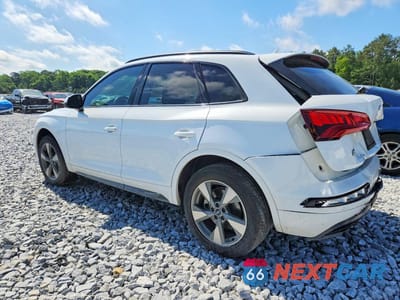 Drugie zdjęcie samochodu z przodu: 2020 AUDI Q5 PREMIUM VIN:WA1ANAFY9L2114221 - miniatura