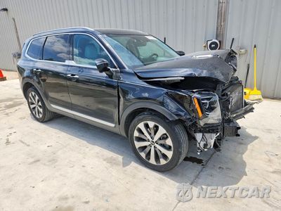 Czwarte zdjęcie samochodu z boku: 2020 KIA TELLURIDE S VIN:5XYP64HC4LG062261 - miniatura
