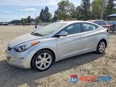 2013 HYUNDAI ELANTRA LIMITED KMHDH4AEXDU009701 - główne zdjęcie licytacji z USA - miniatura