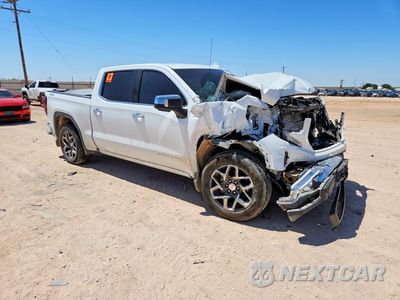 Czwarte zdjęcie samochodu z boku: 2024 GMC SIERRA K1500 SLT VIN:3GTUUDE84RG322273 - miniatura