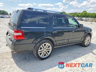 Trzecie zdjęcie samochodu z tyłu: 2015 FORD EXPEDITION PLATINUM VIN:1FMJU1MT1FEF42878 - miniatura