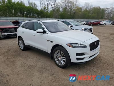 Czwarte zdjęcie samochodu z boku: 2018 JAGUAR F-PACE PRESTIGE VIN:SADCK2FN8JA281258 - miniatura