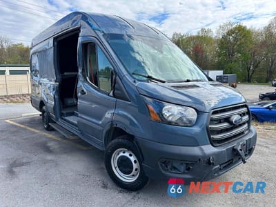 Czwarte zdjęcie samochodu z boku: 2021 FORD TRANSIT T-250 VIN:1FTBR3X87MKA56975 - miniatura