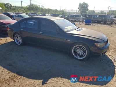Czwarte zdjęcie samochodu z boku: 2007 BMW 760 LI VIN:WBAHN03567DD98748 - miniatura