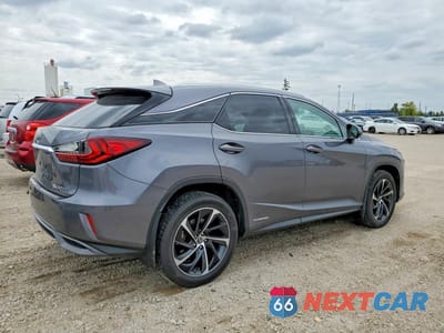 Trzecie zdjęcie samochodu z tyłu: 2019 LEXUS RX 450H BASE VIN:2T2BGMCA3KC032381 - miniatura