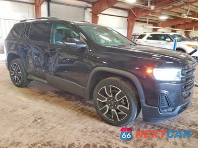 Czwarte zdjęcie samochodu z boku: 2021 GMC ACADIA SLE VIN:1GKKNRLS3MZ182519 - miniatura
