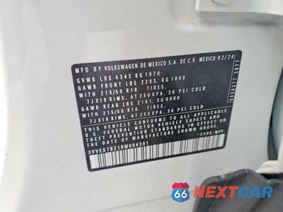 Zdjęcie 13 z 13 samochodu: 2024 VOLKSWAGEN TAOS SE VIN:3VVEX7B21RM064391 - miniatura