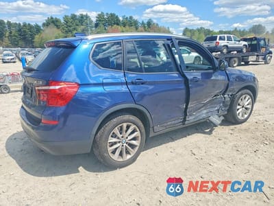 Trzecie zdjęcie samochodu z tyłu: 2017 BMW X3 XDRIVE28I VIN:5UXWX9C30H0W78550 - miniatura