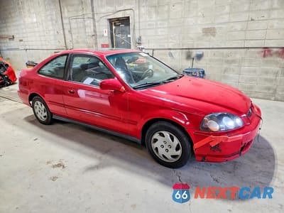 Czwarte zdjęcie samochodu z boku: 1997 HONDA CIVIC EX VIN:1HGEJ8148VL122700 - miniatura