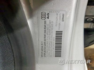 Zdjęcie 13 z 13 samochodu: 2012 AUDI A7 PRESTIGE VIN:WAUSGBFC7CN008375 - miniatura