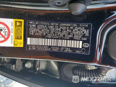 Zdjęcie 12 z 12 samochodu: 2015 LEXUS ES 350 VIN:JTHBK1GGXF2171040 - miniatura
