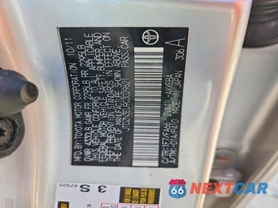 Zdjęcie 12 z 12 samochodu: 2012 TOYOTA PRIUS V TWO VIN:JTDZN3EU9C3029621 - miniatura