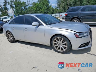Czwarte zdjęcie samochodu z boku: 2013 AUDI A4 PREMIUM PLUS VIN:WAUFFAFL9DN018129 - miniatura