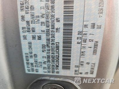 Zdjęcie 13 z 13 samochodu: 2020 FORD ESCAPE SE VIN:1FMCU0G62LUC68813 - miniatura