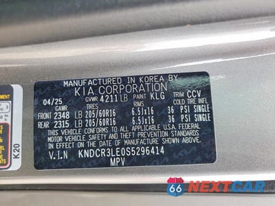 Zdjęcie 14 z 14 samochodu: 2025 KIA NIRO EX VIN:KNDCR3LE0S5296414 - miniatura