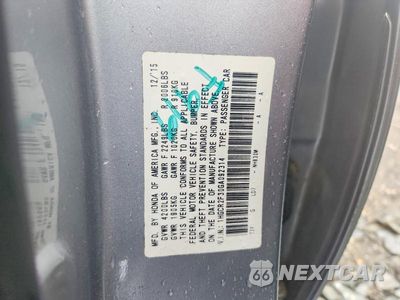 Zdjęcie 12 z 12 samochodu: 2016 HONDA ACCORD LX VIN:1HGCR2F30GA092314 - miniatura