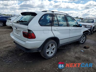 Trzecie zdjęcie samochodu z tyłu: 2003 BMW X5 VIN:5UXFA53503LV92304 - miniatura