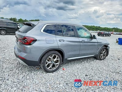 Trzecie zdjęcie samochodu z tyłu: 2023 BMW X3 SDRIVE30I VIN:5UX43DP09P9R57611 - miniatura