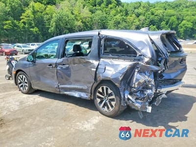 Drugie zdjęcie samochodu z przodu: 2025 HONDA ODYSSEY EXL VIN:5FNRL6H66SB074067 - miniatura