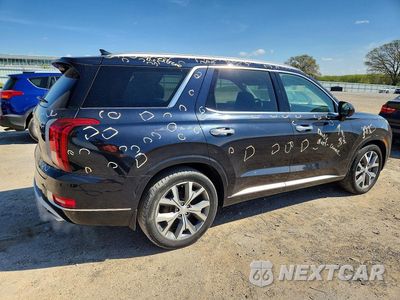 Trzecie zdjęcie samochodu z tyłu: 2022 HYUNDAI PALISADE LIMITED VIN:KM8R54HE6NU470710 - miniatura