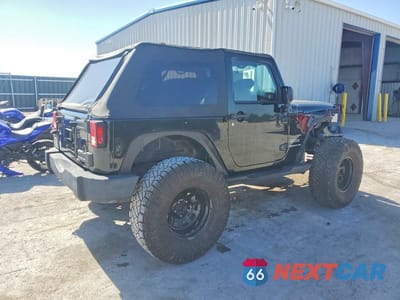 Trzecie zdjęcie samochodu z tyłu: 2012 JEEP WRANGLER SPORT VIN:1C4AJWAG6CL192205 - miniatura