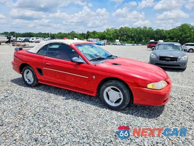 Czwarte zdjęcie samochodu z boku: 1995 FORD MUSTANG VIN:1FALP4443SF246849 - miniatura