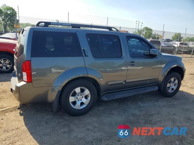 Trzecie zdjęcie samochodu z tyłu: 2006 NISSAN PATHFINDER S VIN:5N1AR18W86C680225 - miniatura