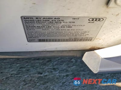 Zdjęcie 13 z 13 samochodu: 2018 AUDI Q5 PREMIUM PLUS VIN:WA1BNAFY8J2057351 - miniatura