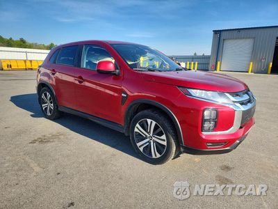 Czwarte zdjęcie samochodu z boku: 2021 MITSUBISHI OUTLANDER SPORT ES VIN:JA4ARUAU8MU033520 - miniatura