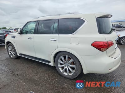 Drugie zdjęcie samochodu z przodu: 2014 INFINITI QX80 BASE VIN:JN8AZ2NE9E9066189 - miniatura
