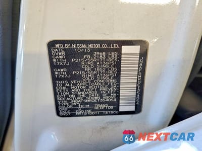 Zdjęcie 12 z 12 samochodu: 2014 NISSAN JUKE SL VIN:JN8AF5MR0ET354054 - miniatura