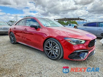 Czwarte zdjęcie samochodu z boku: 2021 MERCEDES-BENZ CLA AMG 35 4MATIC VIN:W1K5J5BB7MN150412 - miniatura