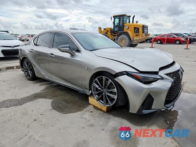 Czwarte zdjęcie samochodu z boku: 2023 LEXUS IS 350 F SPORT VIN:JTHGZ1B25P5062322 - miniatura