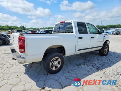 Trzecie zdjęcie samochodu z tyłu: 2006 DODGE RAM 2500 ST VIN:1D7KS28D66J167252 - miniatura