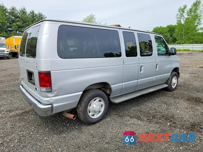 Trzecie zdjęcie samochodu z tyłu: 2005 FORD ECONOLINE E350 SUPER DUTY WAGON VIN:1FBNE31L65HA76000 - miniatura